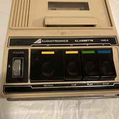 Audiotronics Cassette Recorder 146a Portable Vintage Electronics Retro Tested