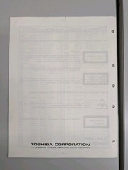 Toshiba Xr-30/30a/35/35a Compact Disc Digital Audio Player Service Data D-5485