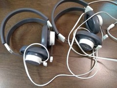 vintage audio equipment headphones earphones lot untested Hamilton Etc