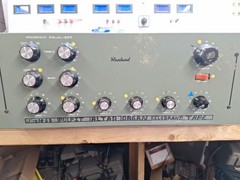 Vintage Rauland Borg PA Amplifier Model 4404 Powers on