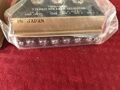 Calrad Stereo Speaker Selector Control Box