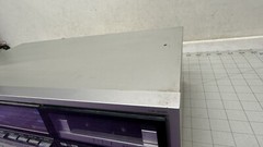 Fisher CR-W85 Studio Series Recording Dual Cassette Deck Stereo For Parts Repair