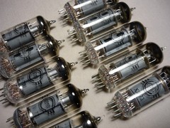 10pcs. 6P1P / 6П1П ~ 6P1 China, 6BW6 mini Beam Power Pentode NEW. 1970s