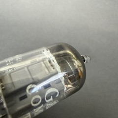 1960s 12AX7 ECC83 Tung-Sol Tube Gray Long Plate O Getter TV7 Test NOS TS7-11