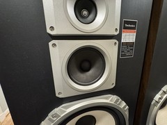 Technics SB2665 3-Way Speaker System 200 Watts 12” Woofers Tested Working Video