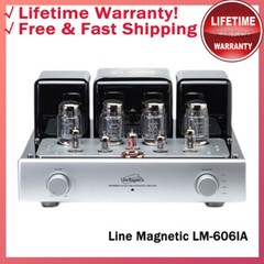 Line Magnetic LM-606IA 38W+38W Integrated Amplifier Vacuum Tube Amp Power Amp #S