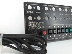 MCINTOSH C32 PREAMPLIER PARTS: BACK PANEL