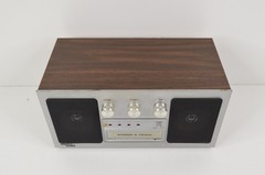 Electro Brand 8-Track Player Model No. 6493 Wooden Case ONE SPEAKER NO SOUND