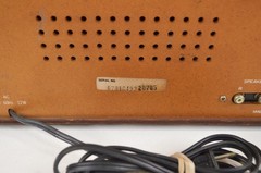 Electro Brand 8-Track Player Model No. 6493 Wooden Case ONE SPEAKER NO SOUND
