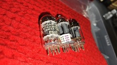 Tung-Sol 12AX7 Vintage Long Plate Slant Square Getter Audio Tubes Super Strong