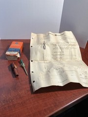 Vintage GE RLD-019 Width Control Coil 6.5–40 MHz NOS w/ Box & Instructions