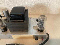 Vintage Hammond Tube Amplifier Chassis Project – Transformers, Sockets