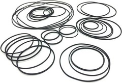 Versatile 50Pcs Rubber Belts for Recorder Repair – 40-135MM Compatibility