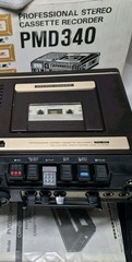Marantz PMD340 Profesional Stereo Cassette Recorder Solid Gold Sound Works Read