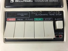 BELL & HOWELL Cassette Player/Recorder Model 3081 Educator Series Parts Not Work