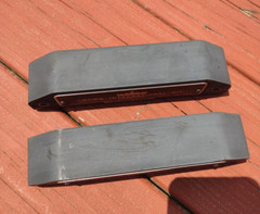 1 of 2 Crown 800 Reel to Reel Tape Head Covers Plastic Pair Free Ship