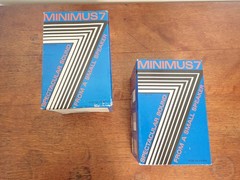 Matched Set of 2 Realistic Minimus-7 Speakers with Original Boxes 40 Watts Each
