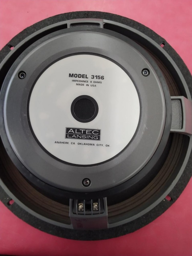 ALTEC 3156 High-Power Low Frequency 15Inch Woofer 1 Unit Works Tested TMB00 12.5