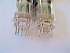 2 SOVTEK 12AX7LPS/ECC83/12AX7 VACUUM TUBES TV-7 TESTED.