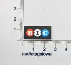 BIC Turntable Badge Logo For Dust Cover Metal Custom Made
