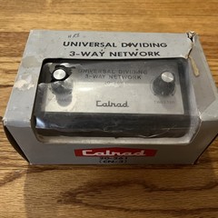 CALRAD 20-261 Universal Dividing 3-Way Network CN-3 Electronics AudioBox Vintage