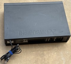 Mitsubishi HS-U446 Hi-Fi VHS VCR Player Recorder Tested And Working No Remote