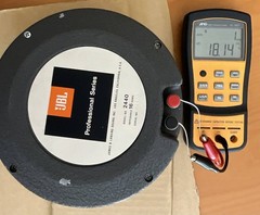 JBL 2440 Driver Pair – Early Model / Roll Edge / Excellent Condition / Tested
