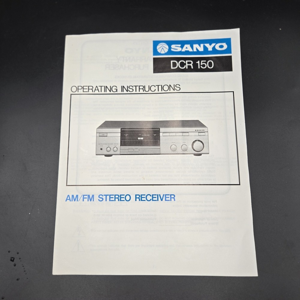 Manuals Original Vintage Kenwood Sony Technic Hitachi PanasonicStereo vcr lot 8