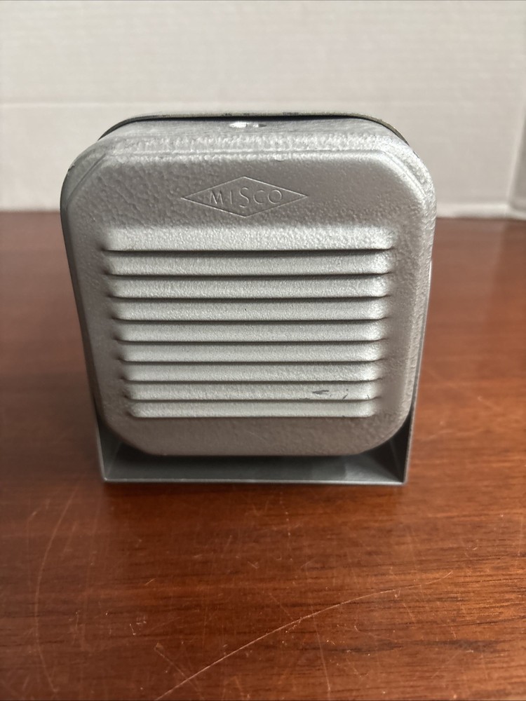 MISCO Wall Speaker 2-Screw Terminal Metal Case**Untested