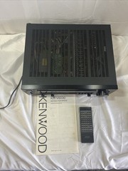 Vintage Kenwood KR-V6030 Stereo Receiver Tested Excellent W/ Remote & Manual