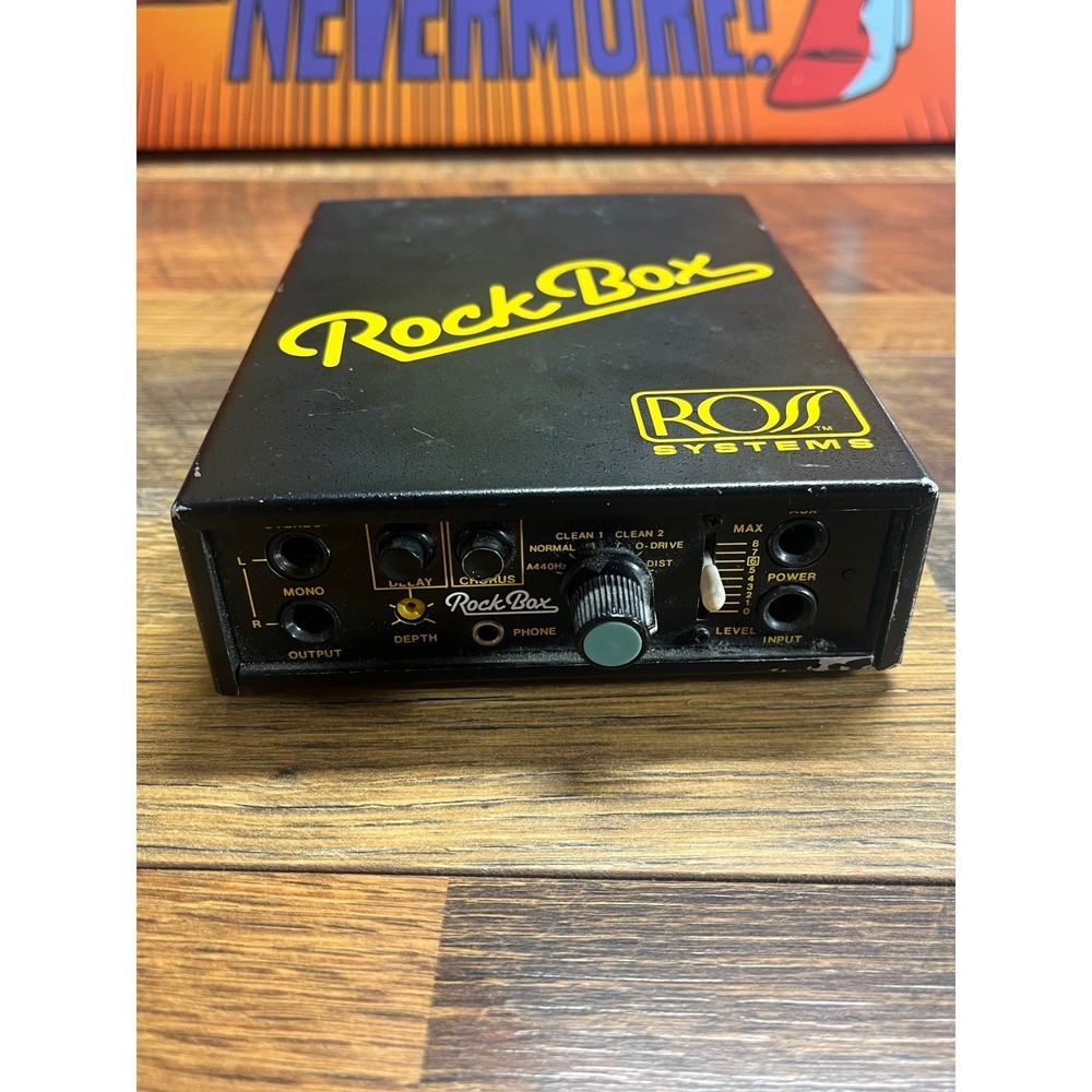 Vintage Ross Systems RockBox RB20 Guitar Rare – Untested