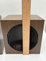 Vintage Philco 60’s Bookshelf Omni Directional Speakers Set Of 2 TESTED