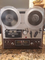 FOR PARTS OR REPAIR- AKAI GX-210D 3-head auto reverse reel-to-reel deck – Japan