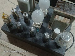 BECKMAN HYDROGEN LAMP POWER SUPPLY MODEL 8 HUGE TRANSFORMERS COOL CHASSIS