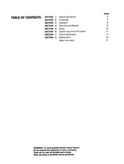 Fostex A-4 Four Track Tape Recorder OWNER’S OPERATION MANUAL