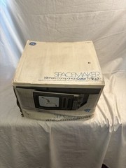 Spacemaker Kitchen Companion GE TV/Radio 5” B&W FM/AM 7-7650 Original Box
