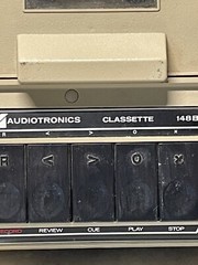 Audiotronics Cassette Recorder Listening Center Portable VTG Electronics 148B