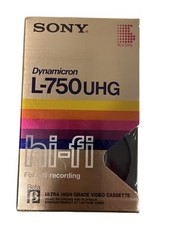Sony Dynamicron L-750 UHG Hi-Fi For Beta – SEALED! NEW!