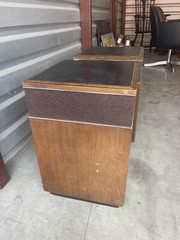 Vintage Rare Omni directional Bekin? c751 Stereo Speakers Working -west palm Fl