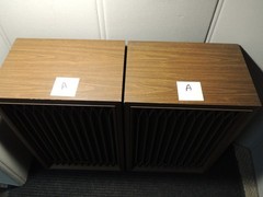 Vintage Kenwood KL-7070 Speakers Pair RARE *A*