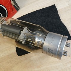 Vintage RCA 8003 Power Radio Rectifier Large Vacuum Tube Non Working Display