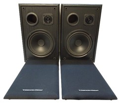 Cerwin Vega E Series Speakers E-26F With Dust Covers Nice Condition SOUND GREAT!
