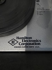 Vtg Hamilton Electronics Model 930 4 Speed Record Player Turntable WORKS!😎