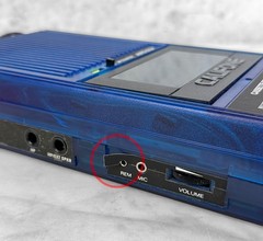 Vintage Califone 1500AV-BL Translucent Blue Cassette Tape Recorder