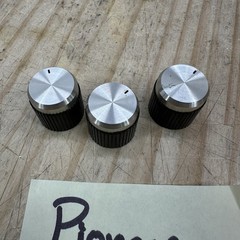 Pioneer SX-700T Receiver Parts – Knobs Power Volume Mode Speaker – Set Of 3