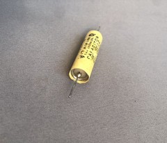 .047 uF 600v Sprague Vitamin Q Capacitor Yellow tone Cap oil PIO used 191P