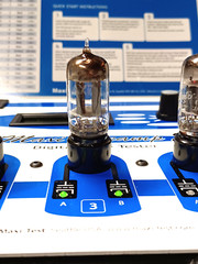 GAIN (97.5, 101.3) MAXI PREAMP II TESTED GE 12AX7 / ECC83 FOIL “D” GETTER TUBE