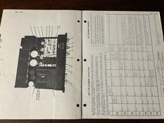 McIntosh MAC1700 Stereo Receiver Service Information 10J01-85J00 Vintage OEM