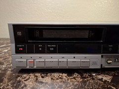 Sanyo Betacord VCR 4650 Beta VCR Works Needs Drive Belt Included For Reference