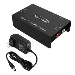 Phono Turntable Preamp,Low Noise Stereo Preamplifier with RCA Input/TRS